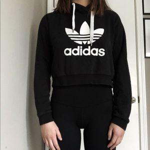 Adidas Cropped Sweatshirt